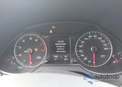 2014 Audi Q5 2.0T Premium z USA, uszkodzony, nr VIN WA1LFAFPXEA111186